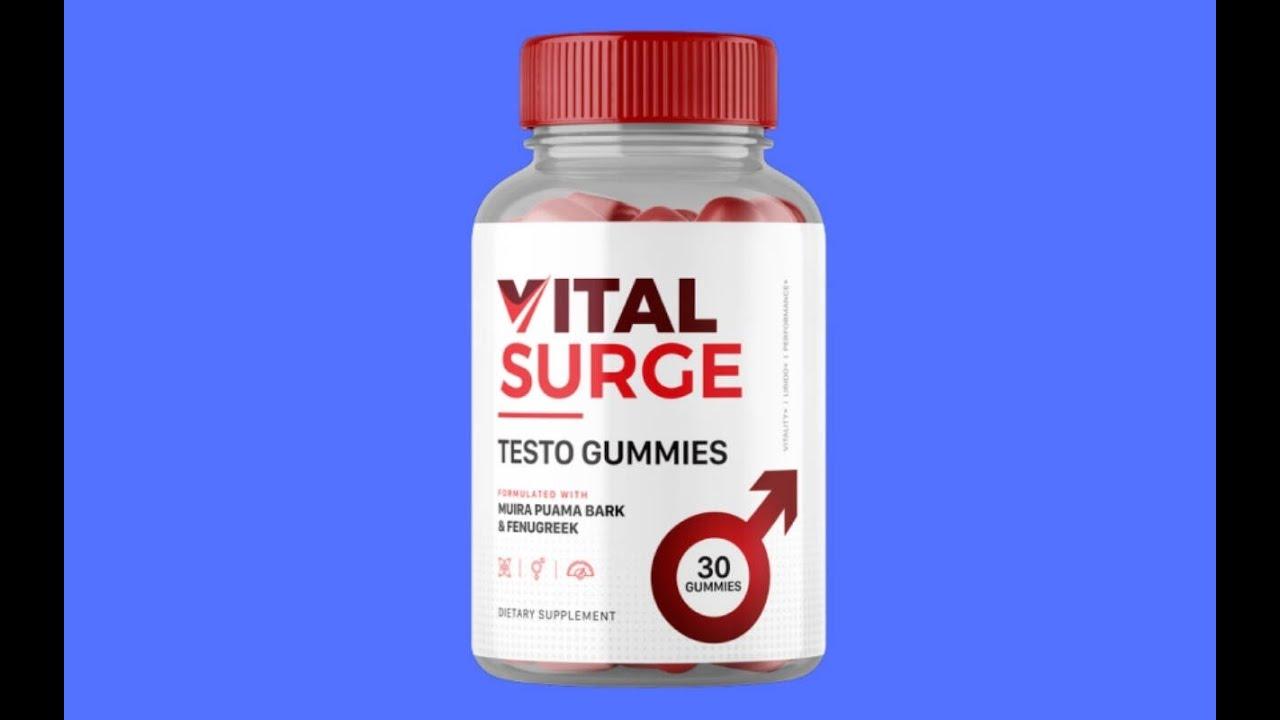 thumbnail image 2 of Vital Surge Male Gummies – Testo Support Performance Gummies For Men – 60 Count 2 of 6